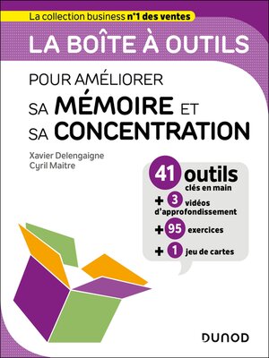 cover image of La boîte à outils pour améliorer sa mémoire et sa concentration